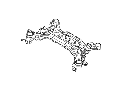 Hyundai 55400-2B100 Crossmember Complete