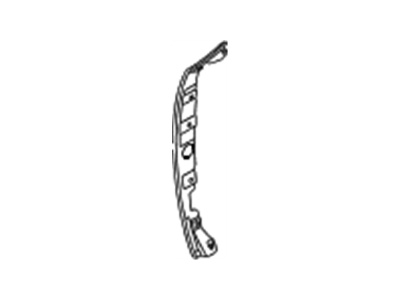 Hyundai 82155-3N000 Weatherstrip Assembly-Front Door Parting, LH