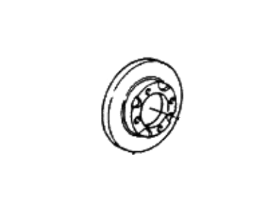 Hyundai 51712-21300 Disc-Front Wheel Brake