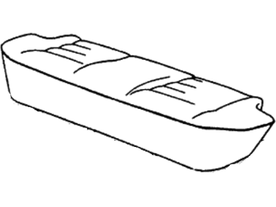 Hyundai 89170-21020-CFM Rear Seat Cushion Cover