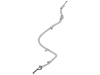 Hyundai 59770-2H300--DS Cable Assembly-Parking Brake, RH