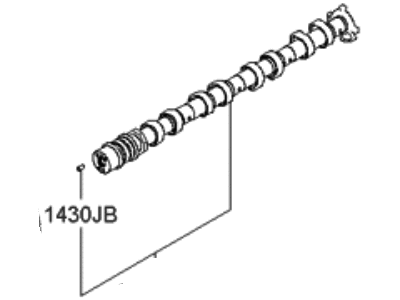 Kia 242003F300 Camshaft Assembly-Exhaust