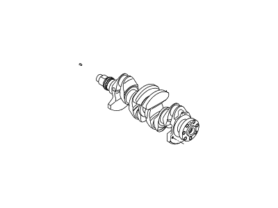 Kia 231102E510 CRANKSHAFT Assembly