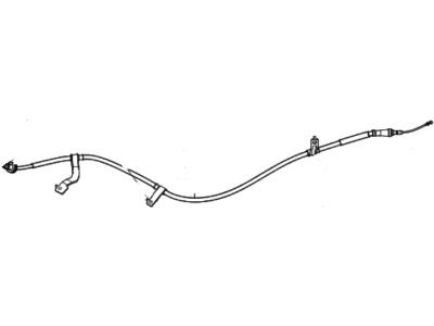 Hyundai 59760-H9000 Cable Assembly-Parking Brake, LH