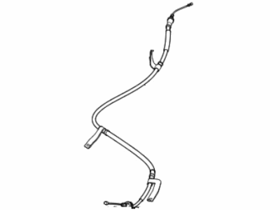 Hyundai 59770-H9000 Cable Assembly-Parking Brake, RH