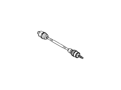 Hyundai 49500-2S200 Shaft Assembly-Drive, LH