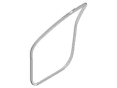 Hyundai 82120-2S000 Weatherstrip-Front Door Body Side RH