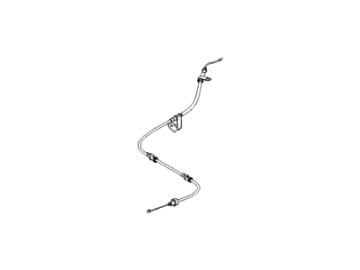 Kia 597701G010 Cable Assembly-Parking Brake