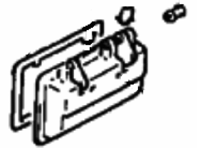 Hyundai 82650-33100-CW Exterior Door Handle Assembly, Front, Left