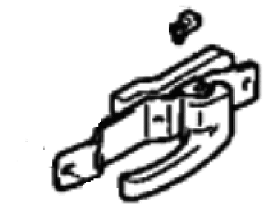 Hyundai 82610-33001-AU Interior Door Handle Assembly, Left