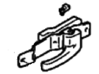 Hyundai 82620-33001-AQ Interior Door Handle Assembly, Right