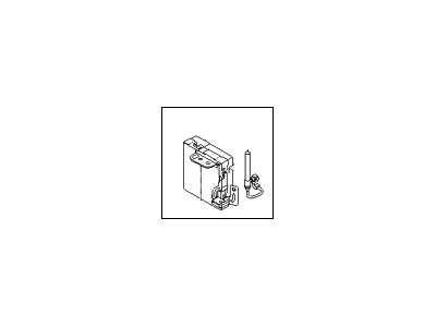 Hyundai 95400-0W210 Brake Control Module And Receiver Unit Assembly