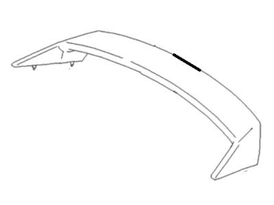 Hyundai 87211-2C000 Rear Spoiler