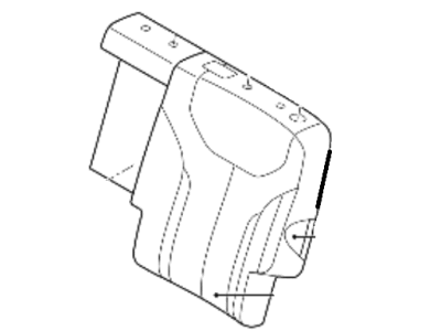 Hyundai 89360-S8330-WCG COVERING-RR SEAT BACK, LH