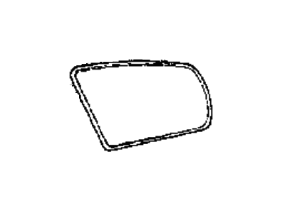 Hyundai 87624-24200 Mirror & Holder Assembly-Outside Rear Vi