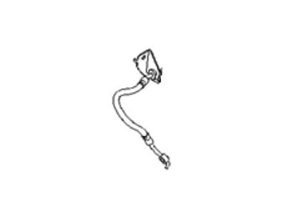 Hyundai 58737-A5400 Hose-Brake Rear, LH