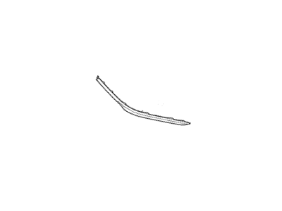 Hyundai 86672-D2000 MOULDING-Rear Bumper, RH