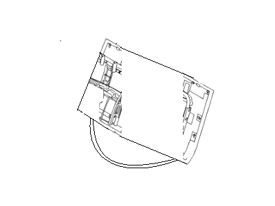Hyundai 89077-3J050-6T Board Assembly-2ND Back, LH