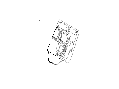 Hyundai 89087-3J050-6T Board Assembly-2ND Back, RH