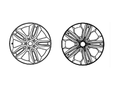 Hyundai 52910-2W310 18 Inch Wheel Marks