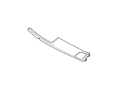Hyundai 84795-B1000-XB2 Garnish Assembly-Crash Pad, RH