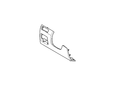 Hyundai 84750-B1000-RNB Panel Assembly-Crash Pad Lower, LH