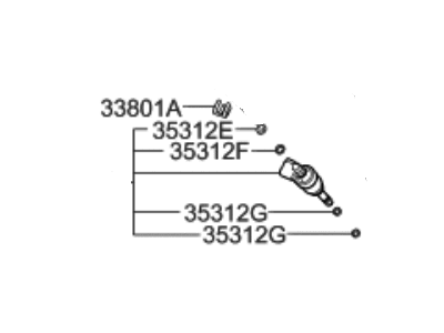 Kia 353103C550 Injector Assembly-Fuel