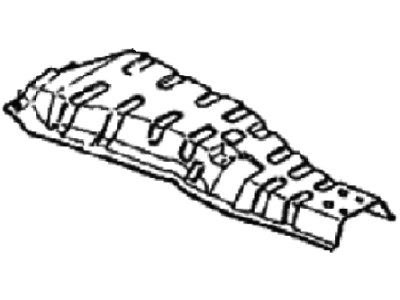 Hyundai 28696-21000 Panel-Heat Protector Rear