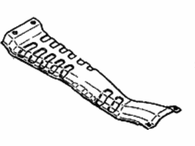Hyundai 28695-21010 Panel-Heat Protector, Front