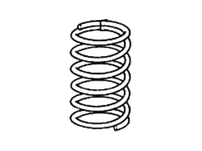 Hyundai 55350-21310 Spring-Rear