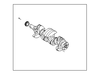 Hyundai 23110-2B610 Crankshaft Assembly