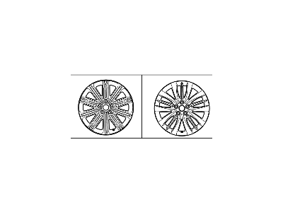 Hyundai 52910-B1650 18 Inch Wheel Scratches