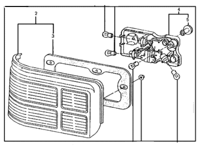 Hyundai 92405-21090 Lamp Assembly-Rear Combination, LH