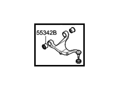 Hyundai 55230-0W000 Arm Assembly-Rear Upper, LH