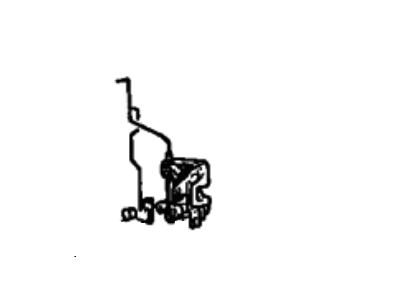 Hyundai 81310-29002 Latch Assembly-Front Door, LH