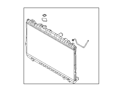 Hyundai 25310-2D100 Radiator Assembly