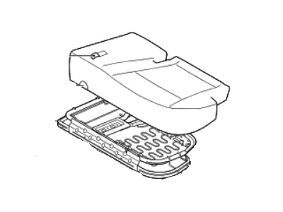 Hyundai 89100-3J050-R7C Cushion Assembly-Rear Seat, LH