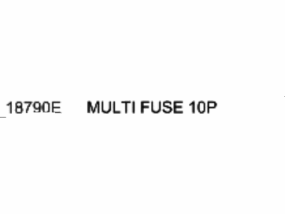Hyundai 18980-10001 Multi Fuse