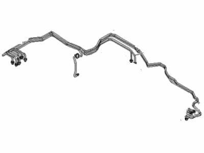 Hyundai 58711-2D000 Tube-Master Cylinder To Front Brake, RH