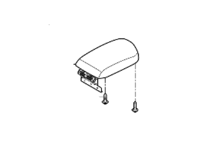 Hyundai 84660-G7000-T9Y Console Armrest Assembly