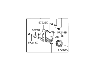 Hyundai 57209-3A000 Bracket Assembly - Power Steering Oil Pump