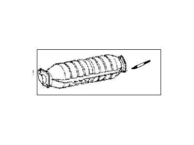 Hyundai 28950-23130 Catalytic Converter Assembly