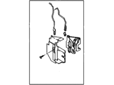 Hyundai 81310-38001 Latch Assembly-Front Door, LH