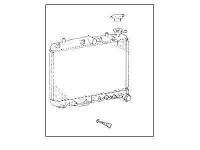 Hyundai 25310-24702 Radiator Assembly