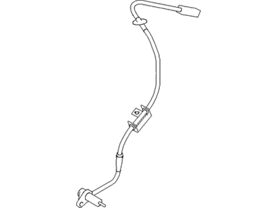 Hyundai 95630-26000 Sensor-Abs Rear Wheel , LH