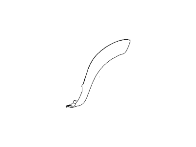 Hyundai 87714-2E000 GARNISH-Fender Side, RH