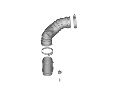 Hyundai 28130-M5000 Hose Assembly-Air Intake