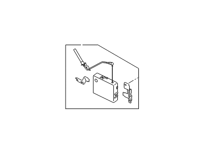 Hyundai 95400-3XHD0 Brake Control Module Unit Assembly