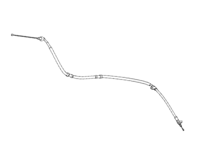 Hyundai 59760-B1000 Cable Assembly-Parking Brake, LH