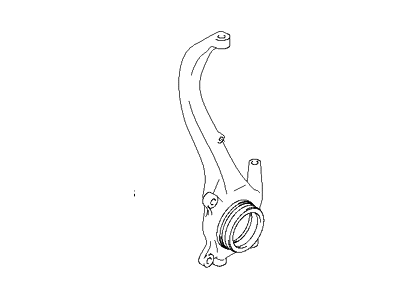Hyundai 51716-38100 Knuckle-Front Axle, RH